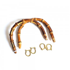Bamboo Handles - Color Gold Rings